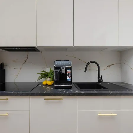 Beige In With Parking And Air Conditioned Living By Renters Warschau