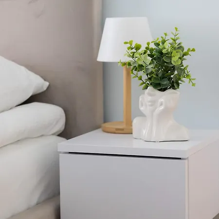 Apartment Beige In With Parking And Air Conditioned Living By Renters Warschau